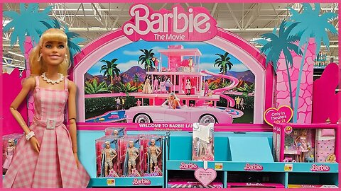 BARBIECORE | Barbie Merch at WALMART | Store Walk Thru | #barbiecore #barbie #barbiethemovie