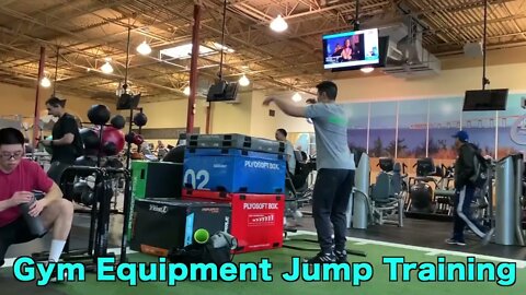 FREE DUMBBELL JUMP WORKOUT AT HOME How To Jump Higher 8