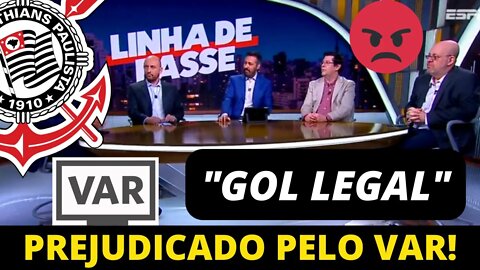 ABSURDO! CORINTHIANS PREJUDICADO MAIS UMA VEZ PELO VAR! VEJA O VÍDEO.