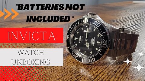 Looking For Your First Mechanical Watch? Invicta Pro Diver Unboxing