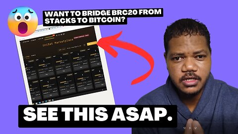 How To Bridge BRC20 Tokens From Stacks Hiro Wallet To Bitcoin Taproot Unisat Wallet?