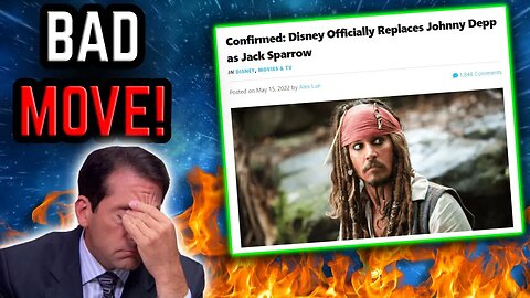 Johnny Depp officially REPLACED in Pirates of the Caribbean!