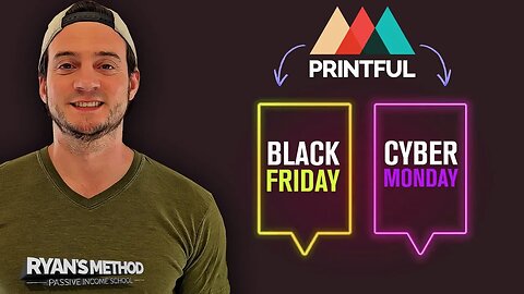 How Printful Is Helping Me Prepare For Black Friday & Cyber Monday