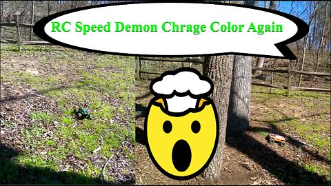 RC Speed Demon Charge Color At The Park