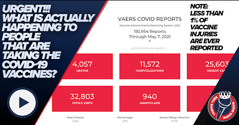 URGENT!!! Alarming Statistics of COVID-19 Vaccine Recipients (Bell’s Palsy, Deaths, etc.)