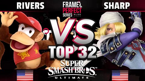 FPS3 Online - Rivers (Diddy Kong) vs NEST | Sharp (Sheik/Wolf) - Ultimate Winners Bracket