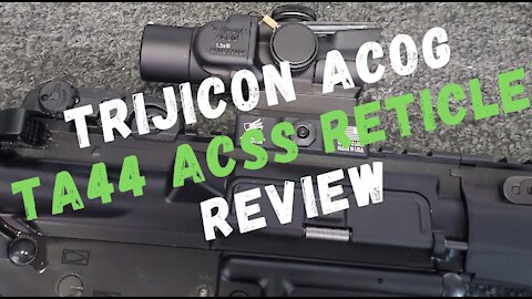 Trijicon ACOG TA44 1.5x ACSS Reticle Review | Baby ACOG