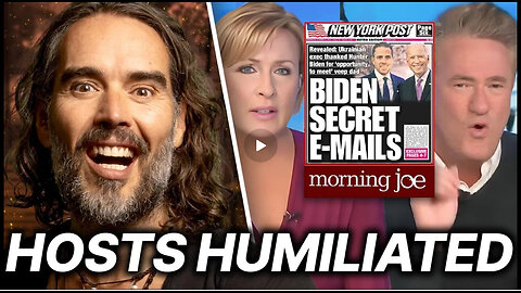 RUSSELL BRAND - Morning Joe Hosts HUMILIATED As This Embarrassing Clip Resurfaces