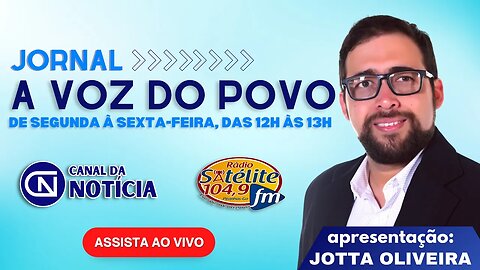 [AO VIVO] JORNAL A VOZ DO POVO - 05/04/2023 I ÀS 12H