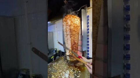 Turkish Doner Kebab 🥙#UpFoodReview #ytshorts #shorts #Food #Streetfood