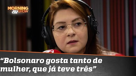 “Bolsonaro gosta tanto de mulher, que já teve três”, brinca deputada Ana Caroline Campagnolo