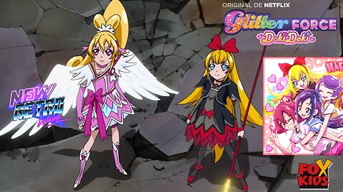 Glitter Force Doki Doki - Maya (Glitter Heart) X Regina (New Retro Wave) Slideshow - Come to me [ JJ Mist ] (Reupload)