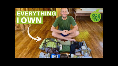 My 44 Possessions: Everything I Own Fits in My Backpack | Minimalism