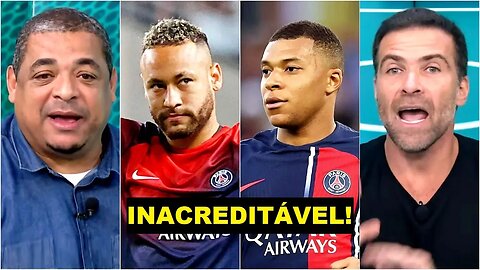 "ISSO É UMA LOUCURA! É SURREAL! Se FOSSE o Neymar E NÃO o Mbappé..." NOTÍCIAS do PSG FERVEM DEBATE!