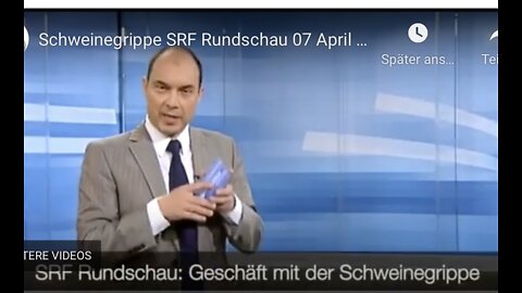 WHO mit Pharmaindustrie unter einer Decke? Schweizer Fernsehen 2010