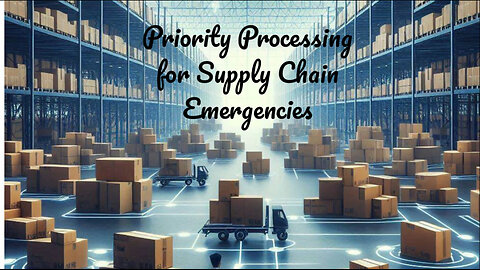 Addressing Supply Chain Emergencies