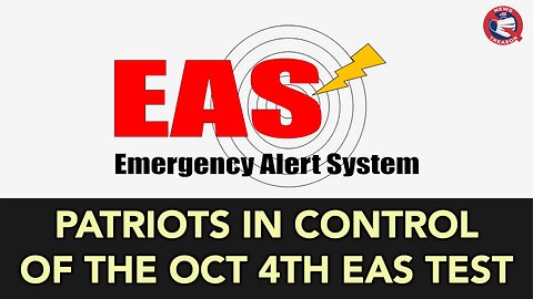 🟨 PROOF The White Hats Control the 10/4 EAS Test!