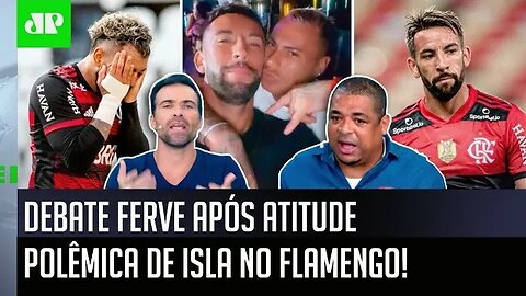 "Isso é um DEBOCHE!" Isla toma ATITUDE POLÊMICA no Flamengo, e DEBATE PEGA FOGO!