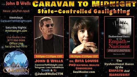 State-Controlled Gaslighting - John B Wells LIVE