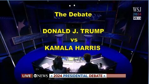 The 2024 Presidential Debate: Trump vs Harris