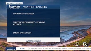 ABC 10News Pinpoint Weather with Meteorologist Megan Parry