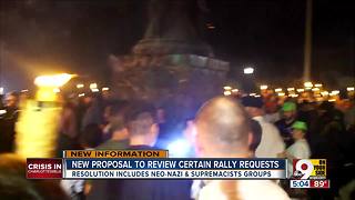 After Charlottesville, proposal to review rally requests from hate groups in Cincinnati