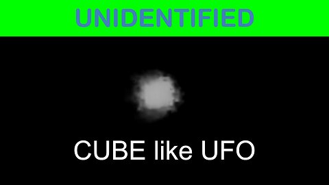 UAP - 25/07/2024 Cube like UFO - Queensland Australia - UFO UAP Sighting