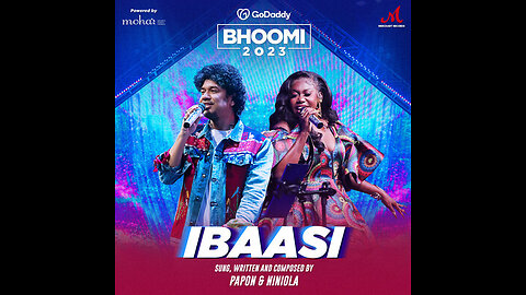 Ibaasi । GoDaddy IN BHOOMI2023 ।Papon,Niniola । Assamese Bihu song