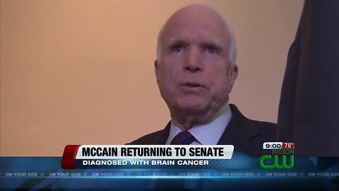 Senator John McCain to return to United States Senate