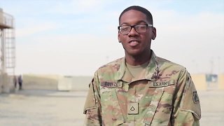 Military Greetings: Pfc. Chance Questel - Orlando, Fla.