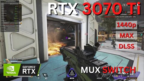 RTX 3070 Ti | Apex Legends - 1440p + Raytracing + MAX settings + MUX Switch