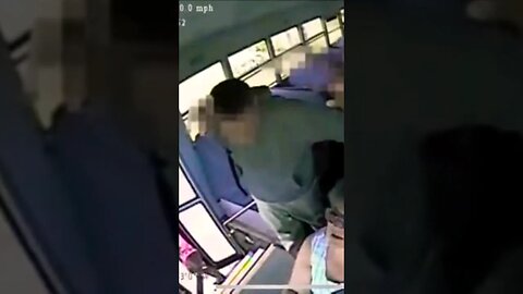 Bus Driver Not Paying Attention, Drags Kid Under Bus While Driving #shorts #schoolbus #school