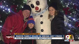 Mason family killed in wrong-way crash