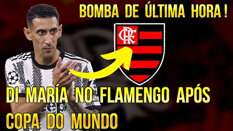 BOMBA DE ÚLTIMA HORA! DI MARÍA NO FLAMENGO! MARCOS BRAZ LIGA O ALERTA SOBRE POSSÍVEL CONTRATAÇÃO