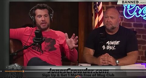 Alex Jones With Steven Crowder Announce New Strike Against NWO Censors!