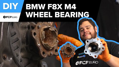 BMW F82 M4 Front Wheel Bearing Replacement DIY (2015-2021 BMW F80 M3, F83 M4, F87 M2)