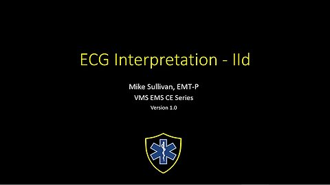 ECG 2d - Ventricular Rhythms