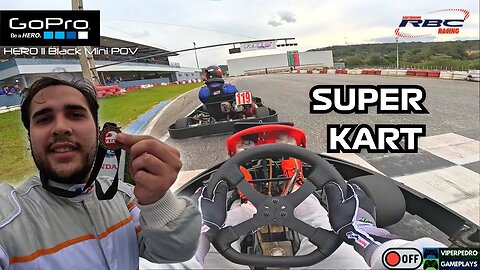 A minha PRIMEIRA CORRIDA de SUPER KART! ASK 2023 | Corrida 1 (25/06/23) - Kartódromo RBC Racing