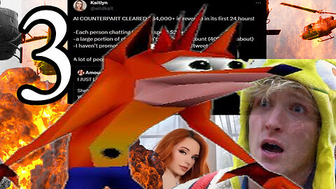 Unhinged talks about Ai and Logan Paul Crash Bandicoot part 3