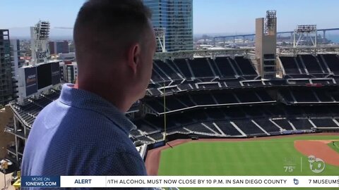 Padres fan hoping to 'share' view of Petco Park during baseball season