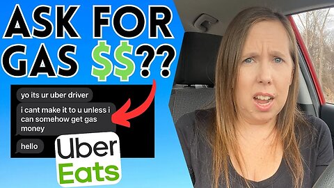 Should Uber Eats Drivers Ask Customers For GAS MONEY During Delivery??