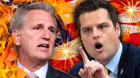 JUST IN: Matt Gaetz DESTROYS Kevin McCarthy in front of the WORLD!