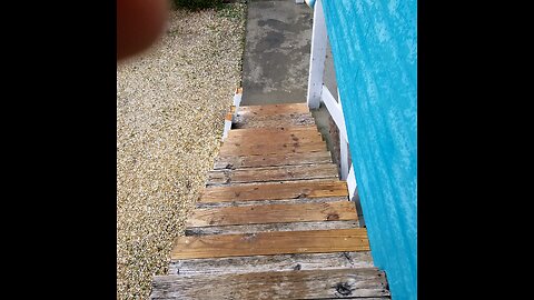 Building a deck.