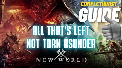 All That's Left Not Torn Asunder New World