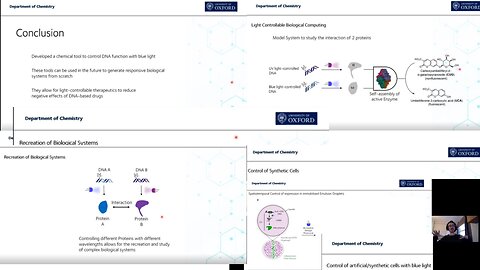 mRNA & Light to Read & Write Biology - By Oxford Chemistry - Controlling DNA Function 2023