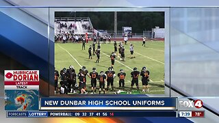 Dunbar High football team gets new uniforms