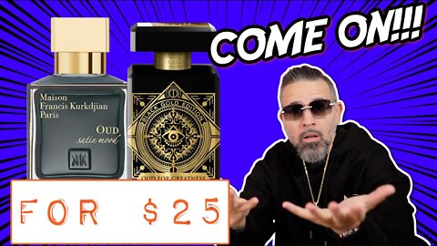 OUD FOR GLORY MIXED WITH MFK OUD SATIN MOOD FOR $25 LATTAFA OUD MOOD