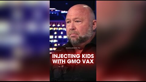 Alex Jones: Watch Bill Gates Excitedly Discuss Shooting GMO Vaccines Into Children - 8/26/24