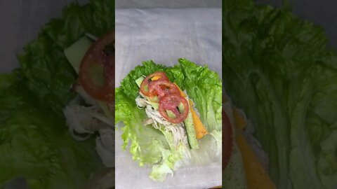 How to make a wrap #lowcarbwraps #ketowrapped #lowcarbsugarfree #Shorts