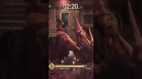 RE4 REMAKE Krauser Mercenaries Gameplay. #Shorts #re4remake